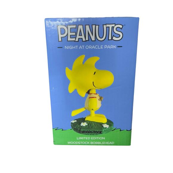 San Francisco SF Giants Woodstock Peanuts Bobblehead Bobble Baseball 2019 - Picture 3 of 8